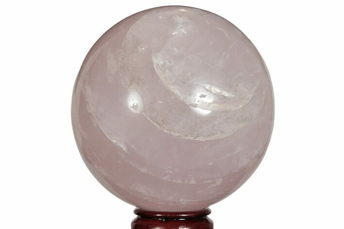Polished Rose Quartz Sphere - Madagascar #210191